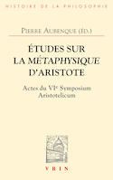 Études sur la Métaphysique d'Aristote